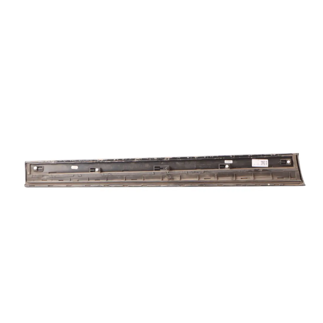 Audi Q5 8R Front Door Trim Lower Moulding Strip Right O/S Brilliant Black - Y9B - SKU 8R0853960E-BBL - Part number 8R0853960E