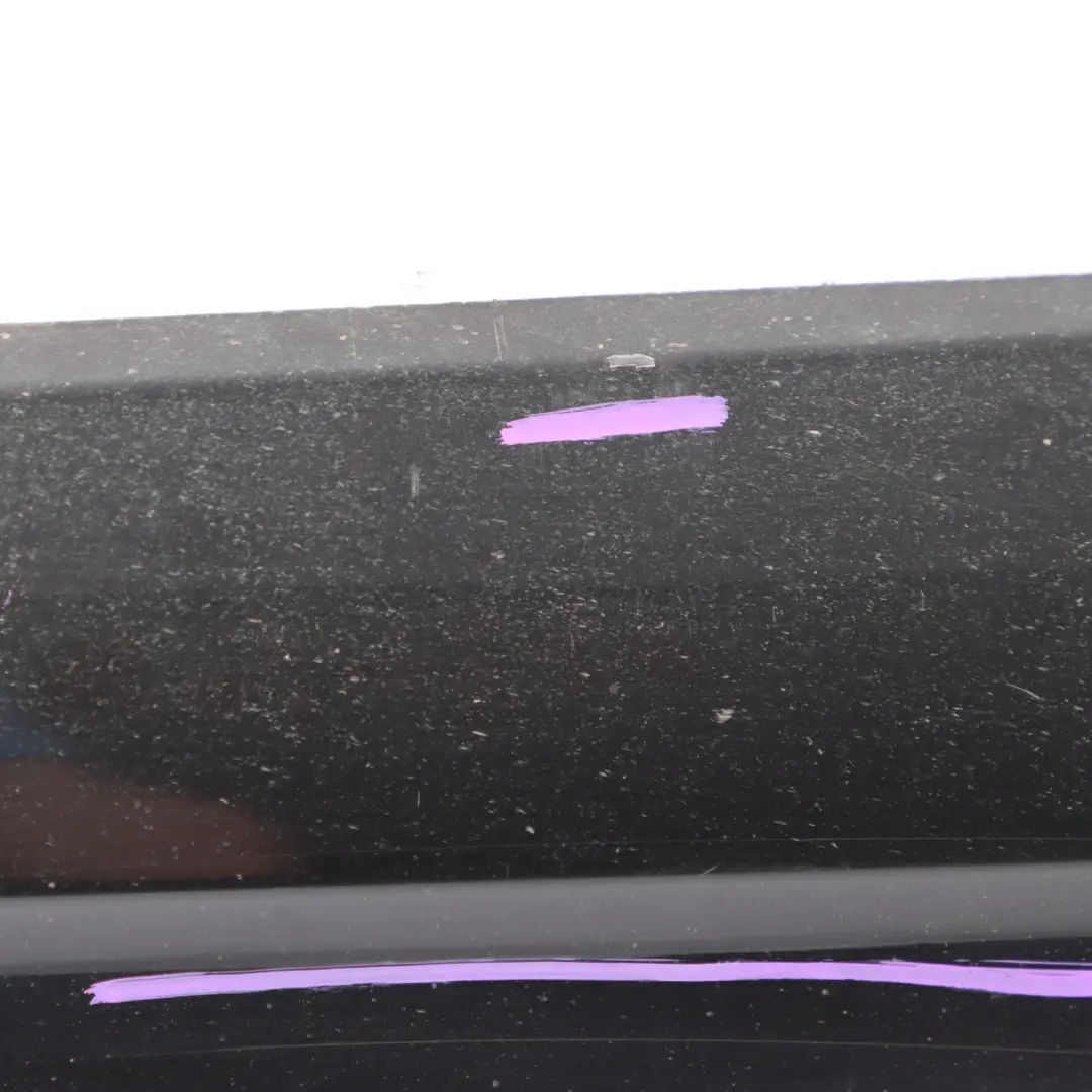 Audi Q5 8R Front Door Trim Lower Moulding Strip Right O/S Brilliant Black - Y9B - SKU 8R0853960E-BBL - Part number 8R0853960E