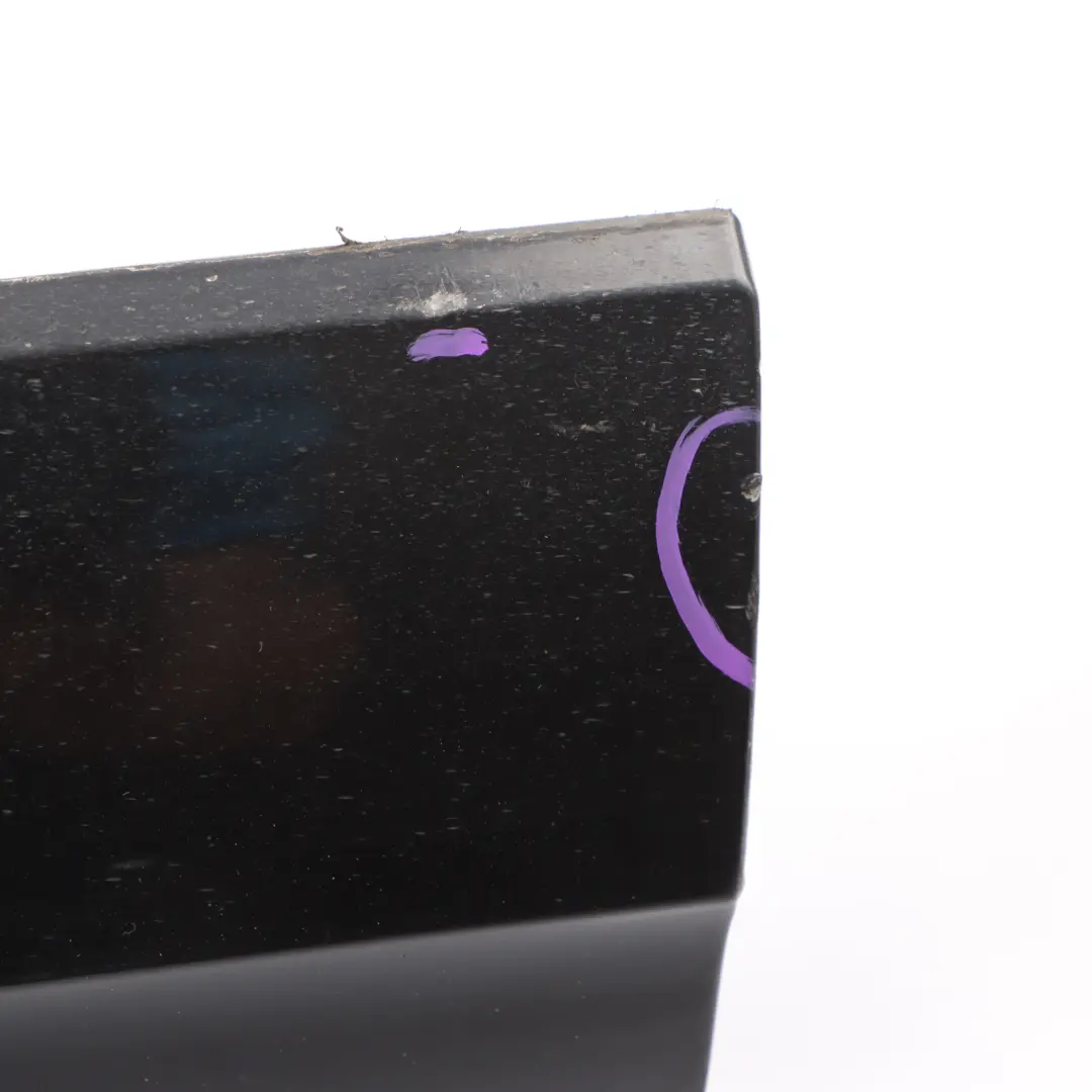 Front Door Trim Lower Moulding Strip Right O/S Brilliant Black - Y9B to Audi Q5 8R with Part number 8R0853960E Audi Q5 8R Front Door Trim Lower Moulding Strip Right O/S Brilliant Black - Y9B - SKU 8R0853960E-BBL - Part number 8R0853960E