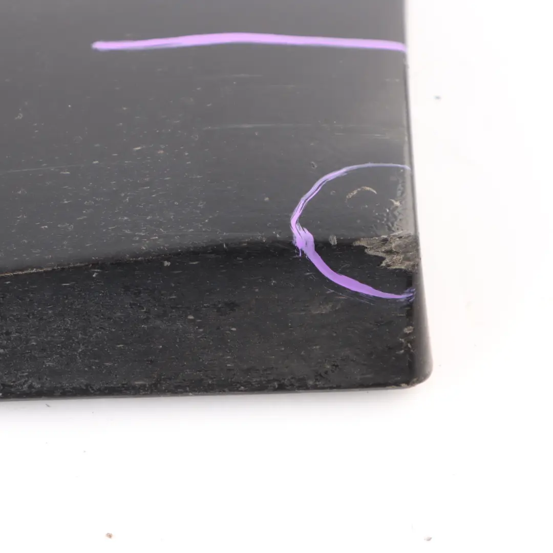 Audi Q5 8R Rear Door Trim Lower Moulding Strip Left N/S Brilliant Black - Y9B - SKU 8R0853969E-BBL - Part number 8R0853969E