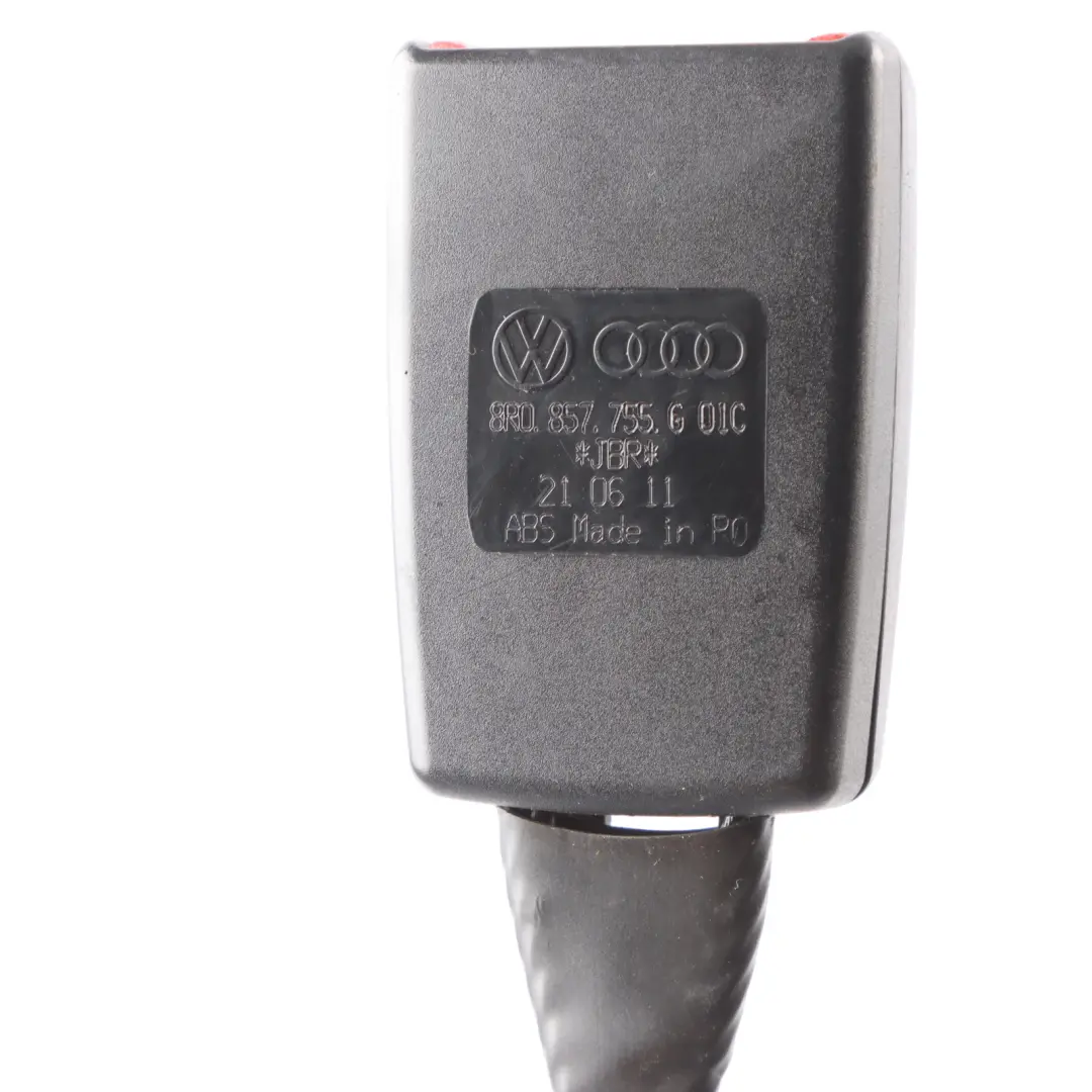 Fibbia Della Cintura Sicurezza Anteriore Sinistra Destra per Audi Q3 8U con numero di parte 8R0857755G Audi Q3 8U Fibbia Della Cintura Sicurezza Anteriore Sinistra Destra - SKU 8R0857755G - Numero di parte 8R0857755G