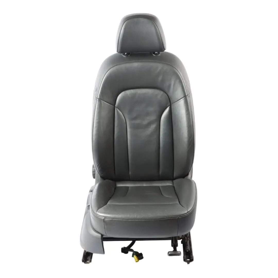 Audi Q5 8R Asiento Delantero Derecho Calefactado Cuero Milano Soul Negro - SKU 8R0881806D-1 - Número de pieza 8R0881806D