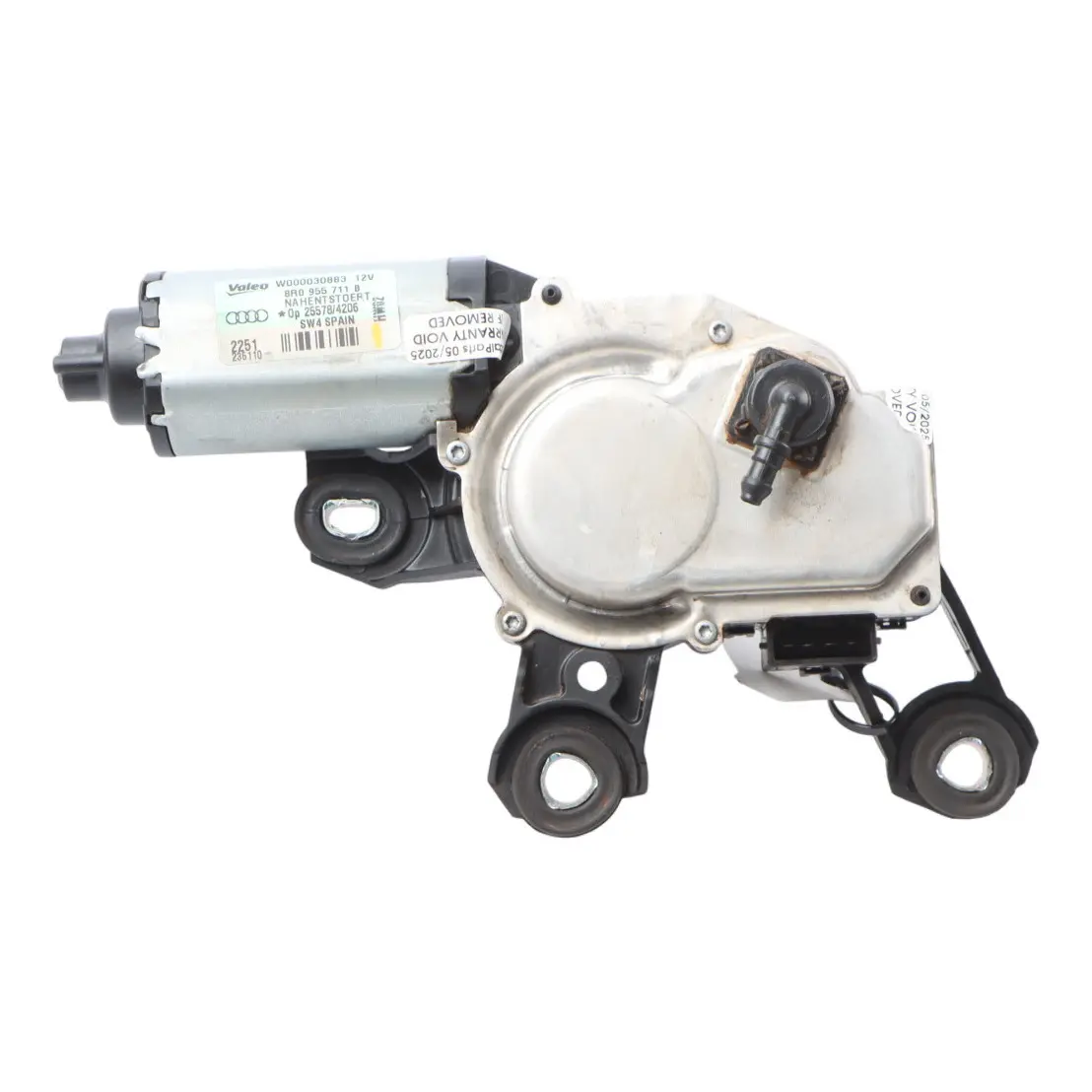 Audi Q5 8R Motor Del Brazo Del Limpiaparabrisas Del Portón Trasero 8R0955711B