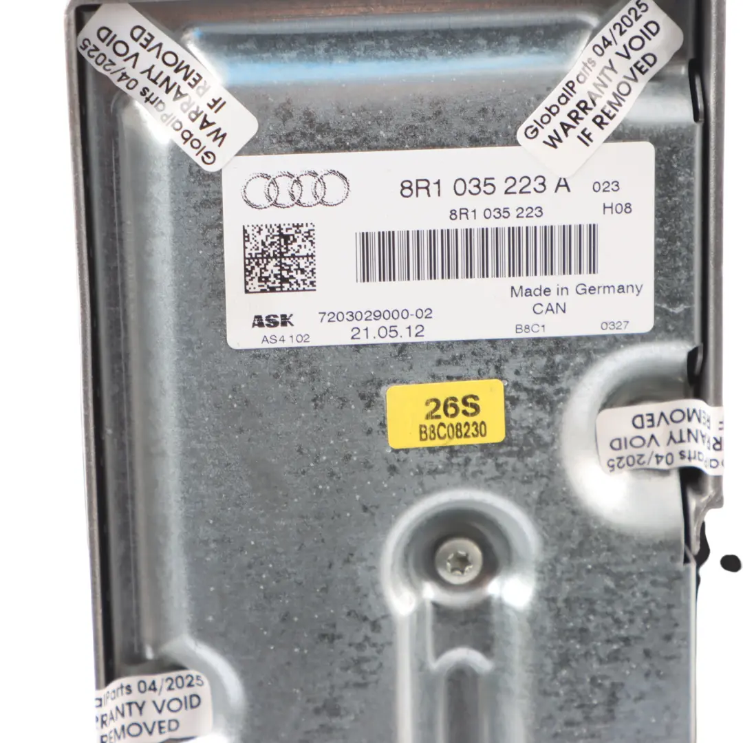 Sound System Verstärker Steuergerät ECU für Audi A4 B8 A5 8T mit Teilenummer 8R1035223A Audi A4 B8 A5 8T Sound System Verstärker Steuergerät ECU - SKU 8R1035223A - Teilenummer 8R1035223A