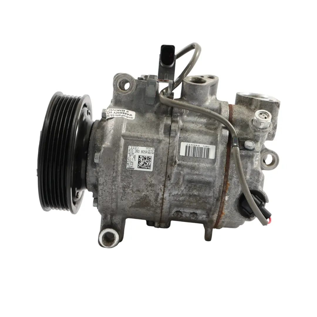 CGQB Pompa Compressore Aria Condizionata per Audi SQ5 8R 3.0 TDI con numero di parte 8T0260805R Audi SQ5 8R 3.0 TDI CGQB Pompa Compressore Aria Condizionata - SKU 8T0260805R - Numero di parte 8T0260805R