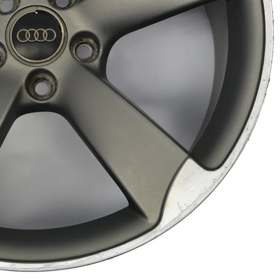 Grey Wheel Rim Audi A5 S5 8T S-Line Rotor Alloy 19" 9J ET:33 to with Part number 8T0601025CD Grey Wheel Rim Audi A5 S5 8T S-Line Rotor Alloy 19" 9J ET:33 - SKU 8T0601025CD-7 - Part number 8T0601025CD