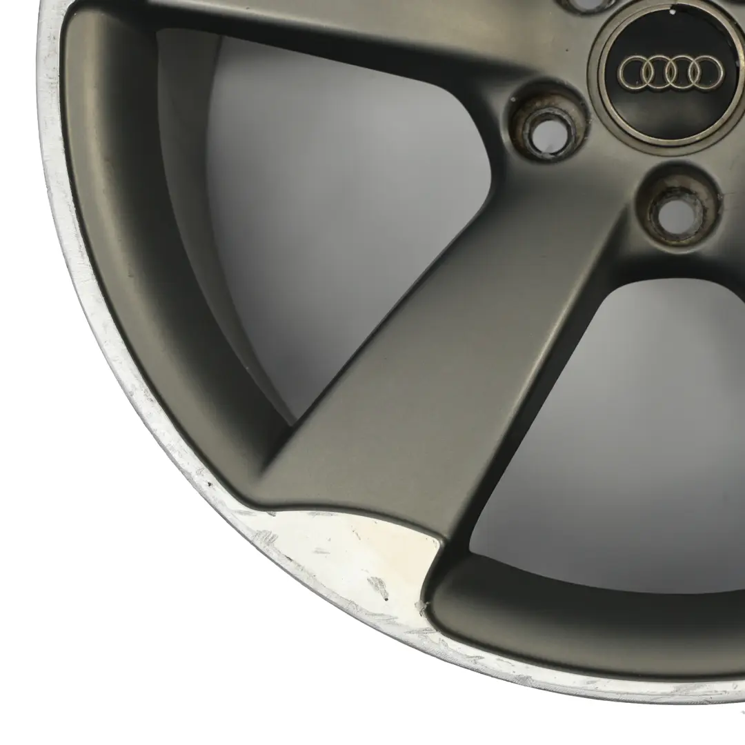 Grey Wheel Rim Audi A5 S5 8T S-Line Rotor Alloy 19" 9J ET:33 to with Part number 8T0601025CD Grey Wheel Rim Audi A5 S5 8T S-Line Rotor Alloy 19" 9J ET:33 - SKU 8T0601025CD-7 - Part number 8T0601025CD