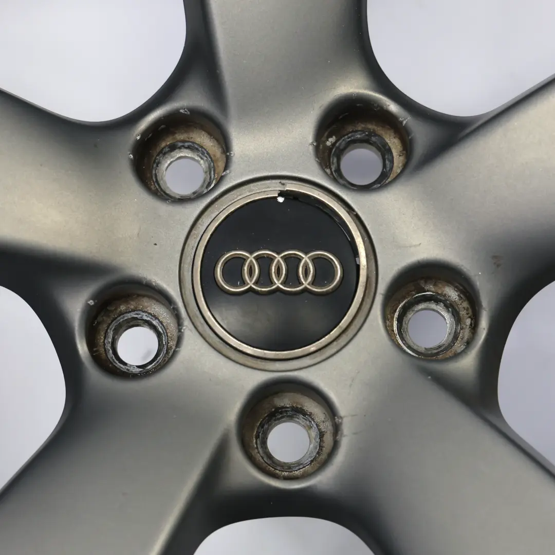 Grey Wheel Rim Audi A5 S5 8T S-Line Rotor Alloy 19" 9J ET:33 to with Part number 8T0601025CD Grey Wheel Rim Audi A5 S5 8T S-Line Rotor Alloy 19" 9J ET:33 - SKU 8T0601025CD-7 - Part number 8T0601025CD