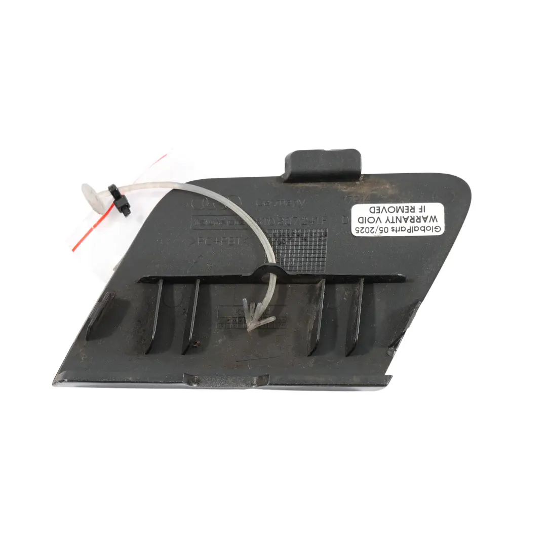 Audi A5 8T Cubierta Gancho Remolque Para Aleta Gris Daytona Perlado - Z7S - SKU 8T0807241F-DGR - Número de pieza 8T0807241F