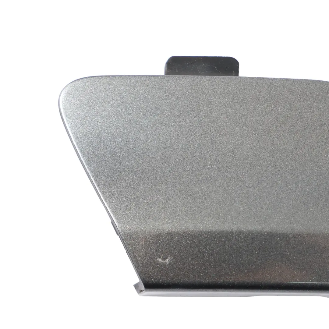 Audi A5 8T Cache Crochet Remorquage Pare Chocs Avant Gris Daytona Nacré Z7S - SKU 8T0807241F-DGR - Numéro de pièce 8T0807241F