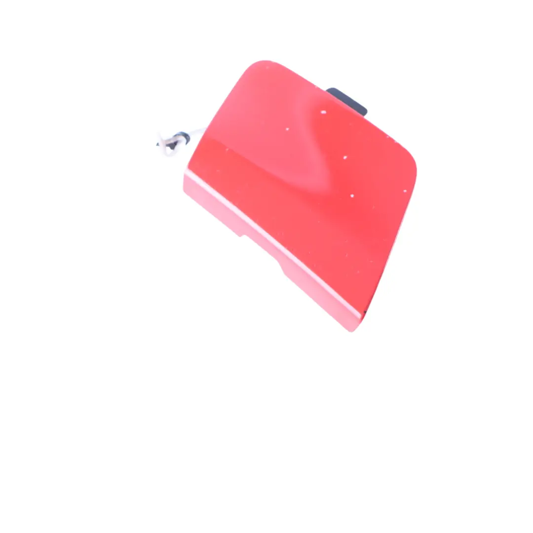 Audi A5 8T Front Bumper Flap Towing Eye Hook Cover Misano Red Pearl - Z3M - SKU 8T0807241F-MRE - Part number 8T0807241F