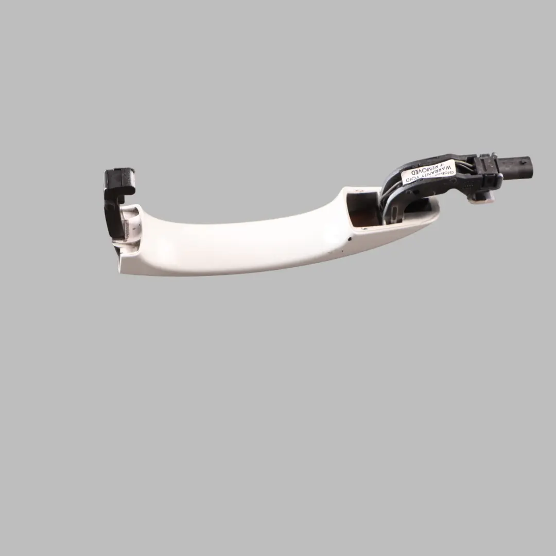 Front Rear Door Handle Exterior Trim Left N/S Ibis White - Y9C to Audi A4 B8 with Part number 8T0837205A Audi A4 B8 Front Rear Door Handle Exterior Trim Left N/S Ibis White - Y9C - SKU 8T0837205A-IWH - Part number 8T0837205A