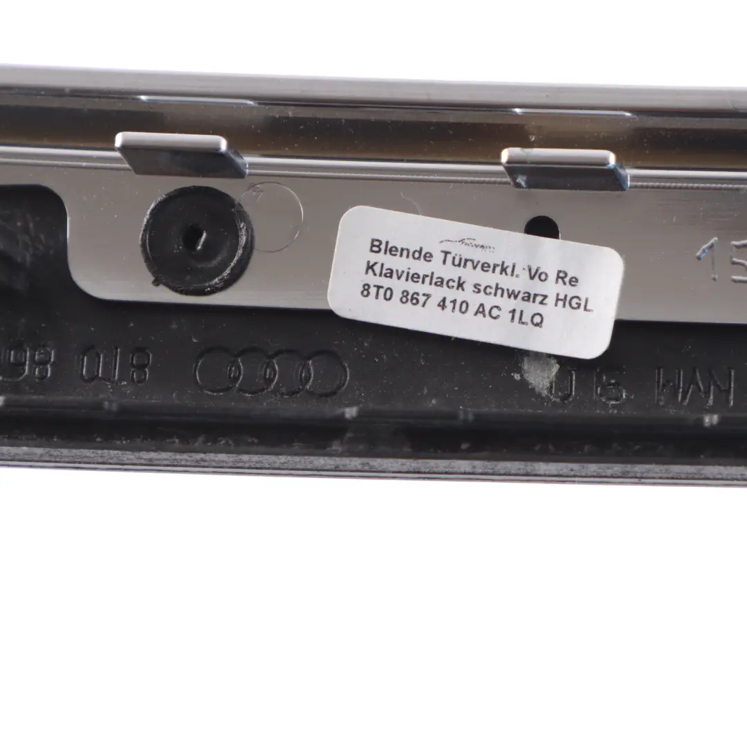 Pannello Rivestimento Porta Anteriore Interno Destro 8T0867410A per Audi A5 8T con numero di parte 8T0867410AC Audi A5 8T Pannello Rivestimento Porta Anteriore Interno Destro 8T0867410A - SKU 8T0867410AC - Numero di parte 8T0867410AC