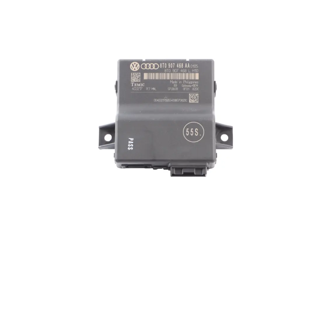 Audi S4 B8 Diagnose Interface Gateway Steuergerät Modul ECU - SKU 8T0907468AA - Teilenummer 8T0907468AA