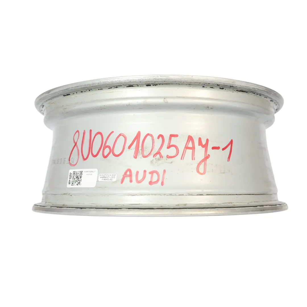 Alloy Rim 18" 7J ET:43 Double Star Spoke to Audi Q3 8U Silver Wheel with Part number 8U0601025AJ Audi Q3 8U Silver Wheel Alloy Rim 18" 7J ET:43 Double Star Spoke - SKU 8U0601025AJ-1 - Part number 8U0601025AJ