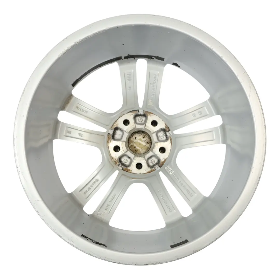 Llanta aleación plata 18" 7J ET:43 Doble Star Spoke para Audi Q3 8U con número de pieza 8U0601025AJ Audi Q3 8U Llanta aleación plata 18" 7J ET:43 Doble Star Spoke - SKU 8U0601025AJ-1 - Número de pieza 8U0601025AJ