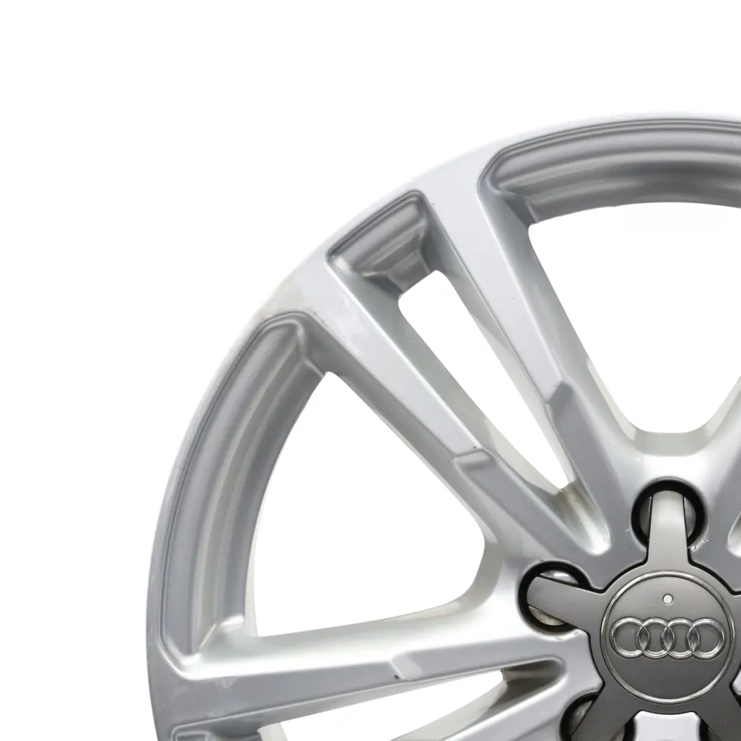 Jante argentée en alliage 18" 7J ET:43 Double Star Spoke pour Audi Q3 8U à propos du numéro de pièce 8U0601025AJ Audi Q3 8U Jante argentée en alliage 18" 7J ET:43 Double Star Spoke - SKU 8U0601025AJ-1 - Numéro de pièce 8U0601025AJ