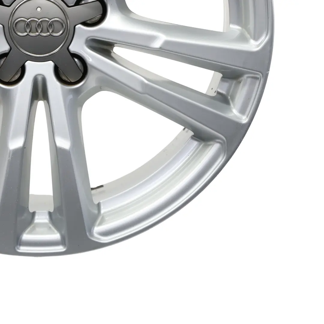 Audi Q3 8U Silberne Leichtmetallfelge Alufelge 18" 7J ET:43 - SKU 8U0601025AJ-1 - Teilenummer 8U0601025AJ