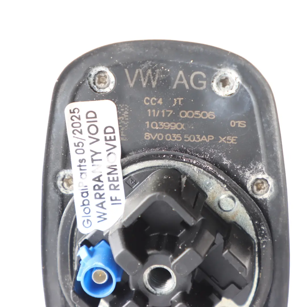 Antenna Amplifier Roof Fin Shark Aerial Cosmos Blue Metallic - X5E to Audi A3 8V with Part number 8V0035503AP Audi A3 8V Antenna Amplifier Roof Fin Shark Aerial Cosmos Blue Metallic - X5E - SKU 8V0035503AP-COBL - Part number 8V0035503AP