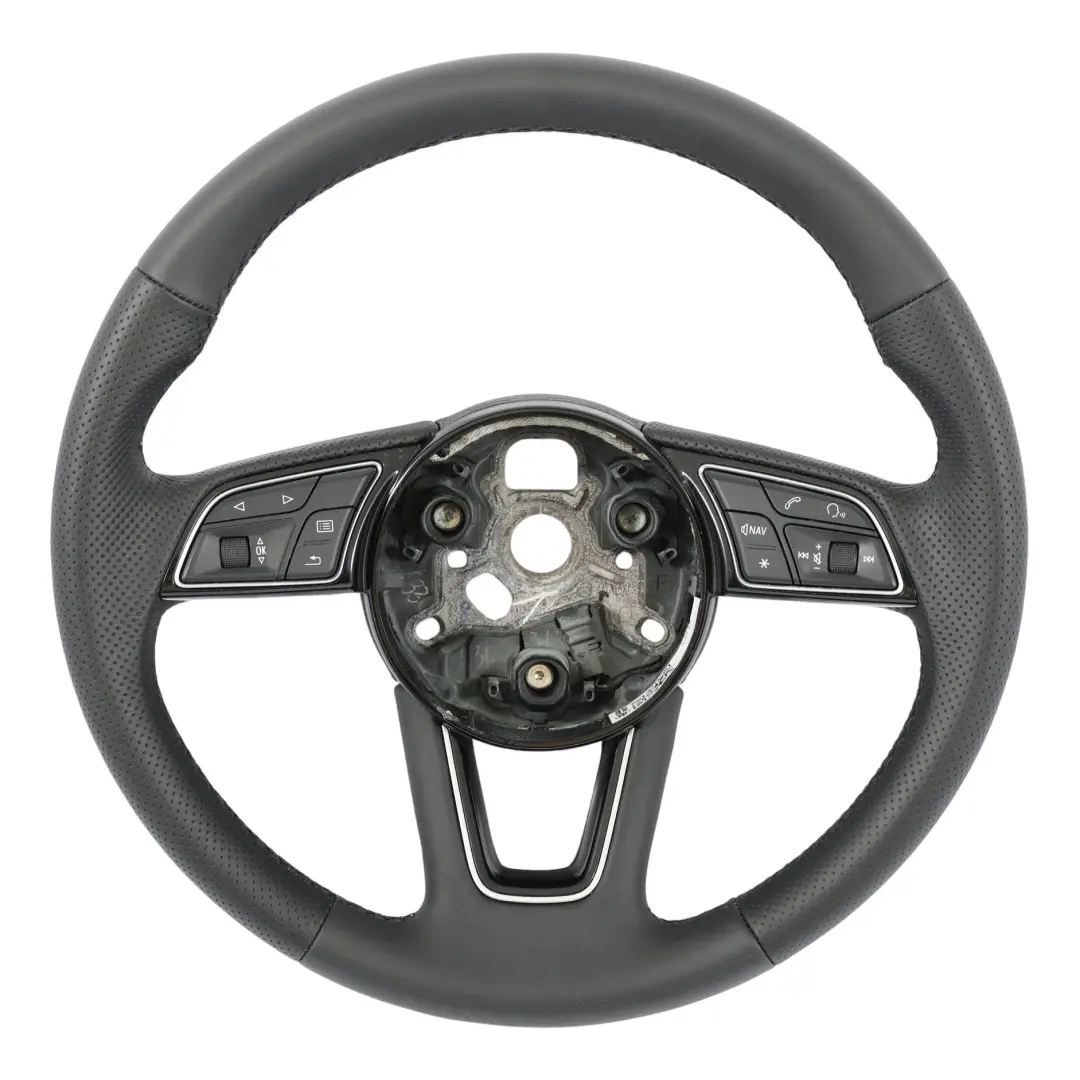 NUOVO Volante In Pelle Nera Multifunzione per Audi A3 8V con numero di parte 8V0419091CG Audi A3 8V NUOVO Volante In Pelle Nera Multifunzione - SKU 8V0419091CG-1 - Numero di parte 8V0419091CG