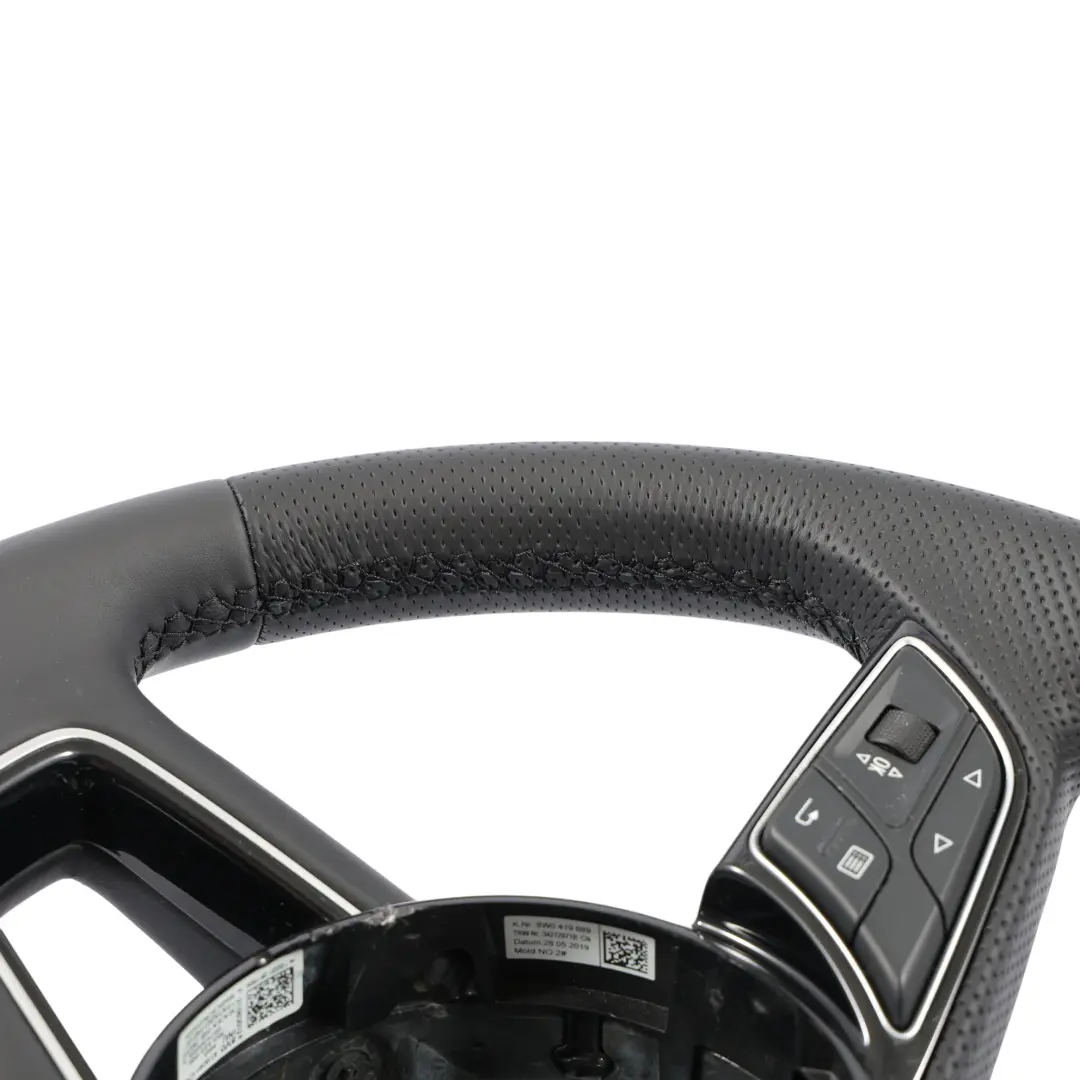 Audi A3 8V Volant Multifonction En Cuir Noir Nouveau Modèle - SKU 8V0419091CG-1 - Numéro de pièce 8V0419091CG