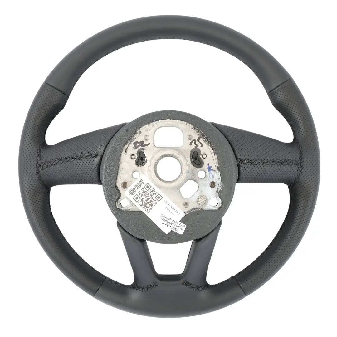 NEU Schwarz Leder Lenkrad Multifunktion für Audi A3 8V mit Teilenummer 8V0419091CG Audi A3 8V NEU Schwarz Leder Lenkrad Multifunktion - SKU 8V0419091CG-1 - Teilenummer 8V0419091CG