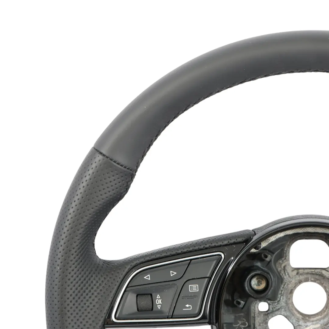 NUEVO Volante De Cuero Negro Multifunción para Audi A3 8V con número de pieza 8V0419091CG Audi A3 8V NUEVO Volante De Cuero Negro Multifunción - SKU 8V0419091CG-1 - Número de pieza 8V0419091CG