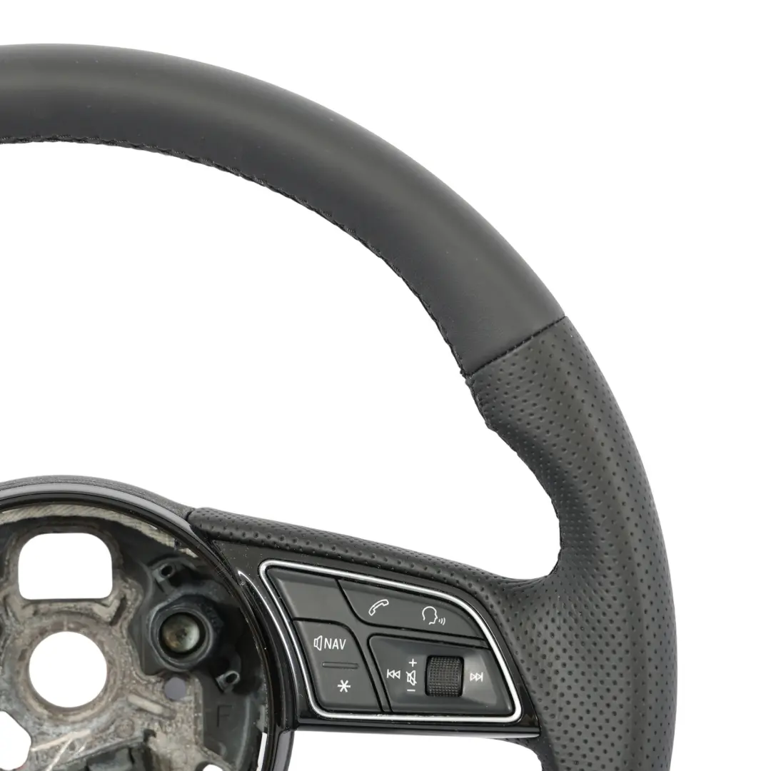 Leather Steering Wheel Multifunction to Audi A3 8V NEW Black with Part number 8V0419091CG Audi A3 8V NEW Black Leather Steering Wheel Multifunction - SKU 8V0419091CG-1 - Part number 8V0419091CG