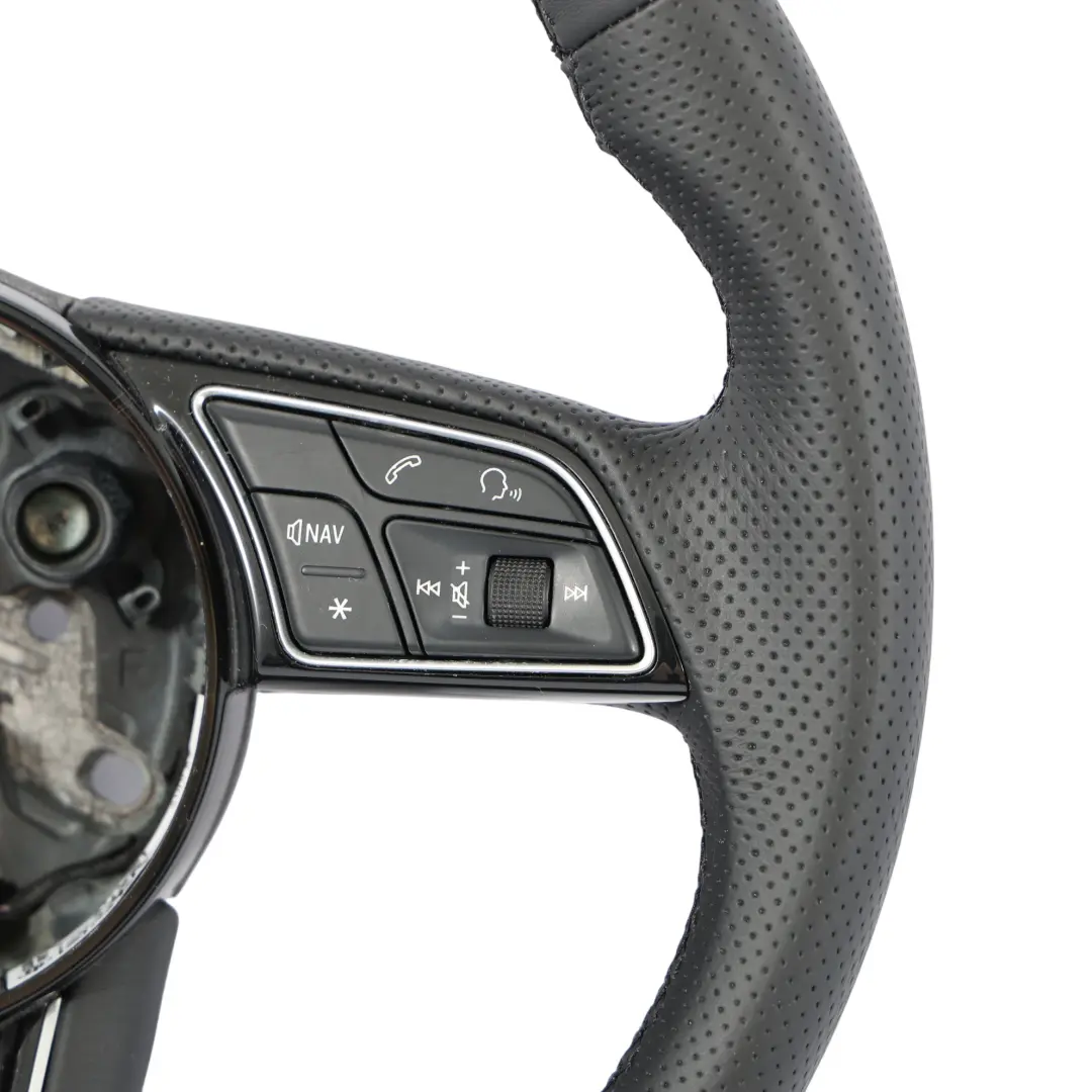 Leather Steering Wheel Multifunction to Audi A3 8V NEW Black with Part number 8V0419091CG Audi A3 8V NEW Black Leather Steering Wheel Multifunction - SKU 8V0419091CG-1 - Part number 8V0419091CG