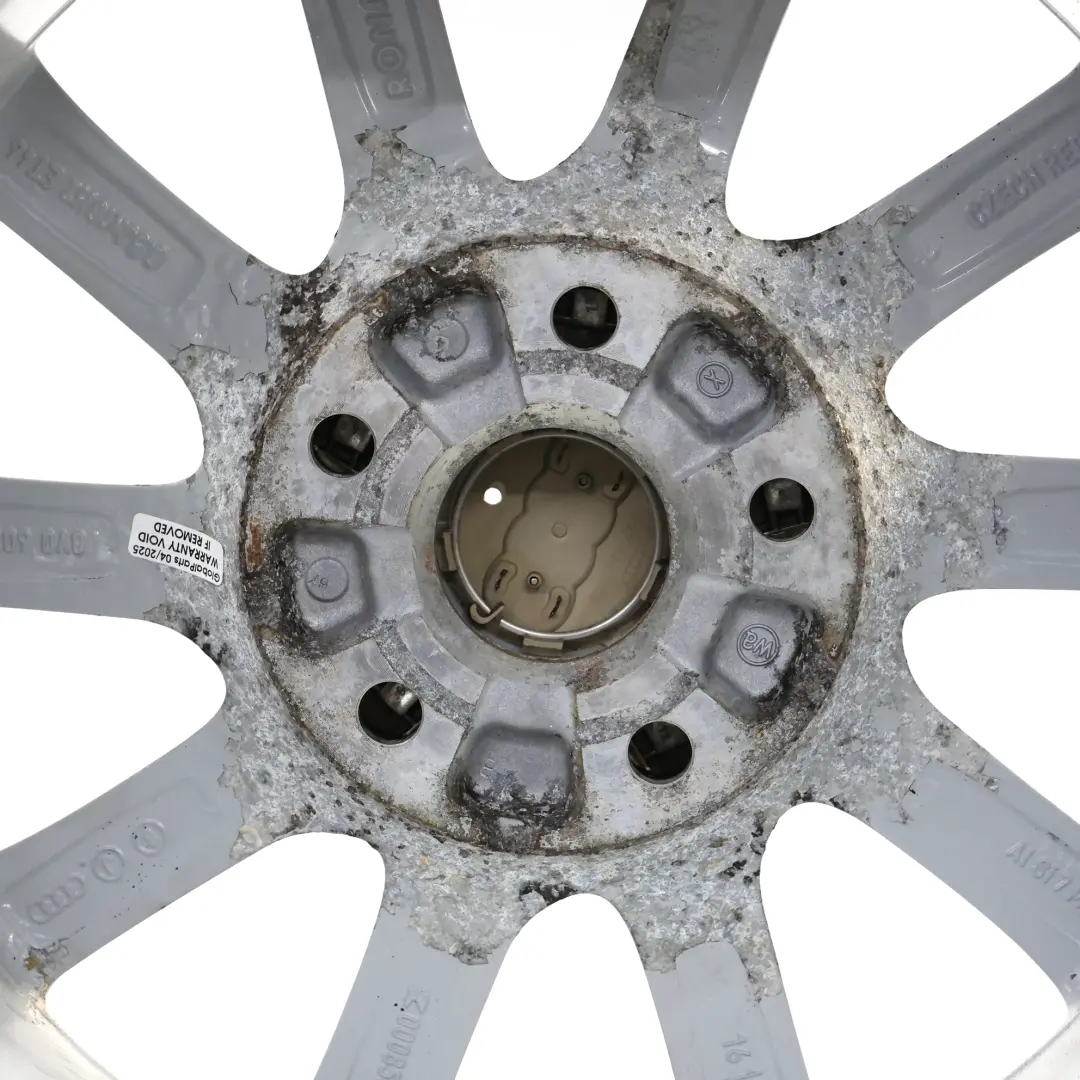  Llanta de aleación plateada Audi A3 8V 16" 6.5J ET46 - SKU 8V0601025BM-1 - Número de pieza 8V0601025BM