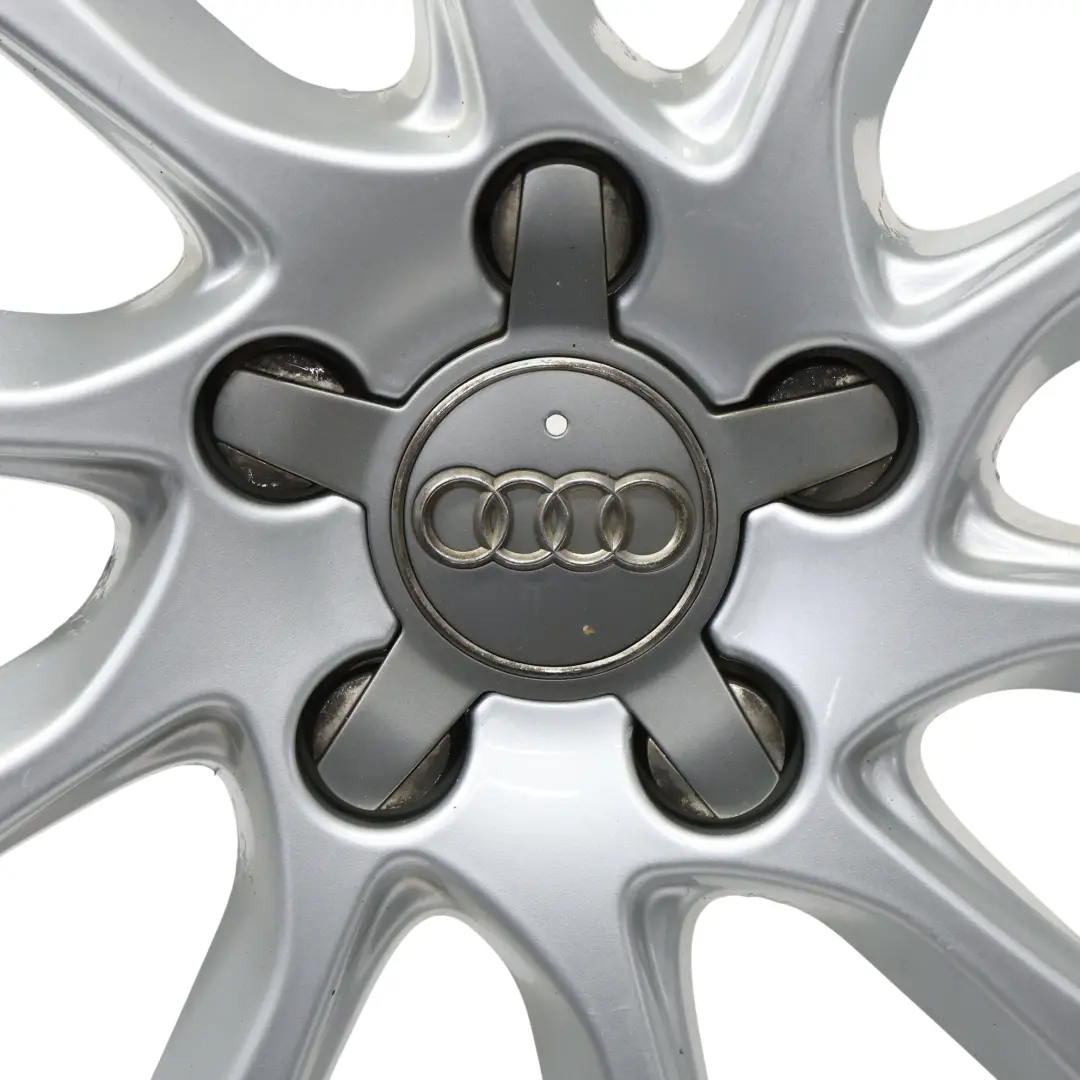 Audi A3 8V Jante argentée alliage 16" 6.5J ET46 - SKU 8V0601025BM-1 - Numéro de pièce 8V0601025BM