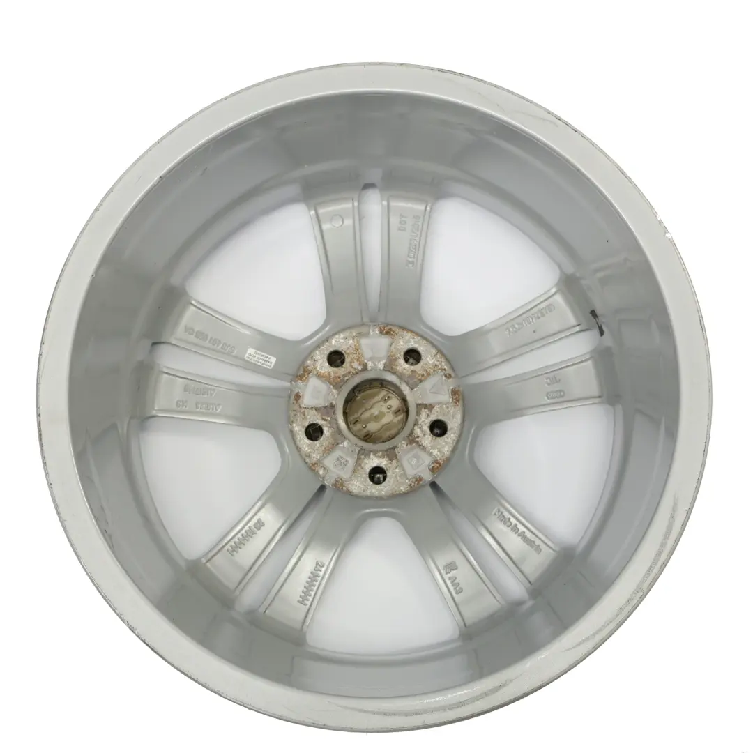 Llanta Aleación Plateada 18" ET:51 7,5J Radios Estrella para Audi A3 8V con número de pieza 8V0601025CA Audi A3 8V Llanta Aleación Plateada 18" ET:51 7,5J Radios Estrella - SKU 8V0601025CA-1 - Número de pieza 8V0601025CA