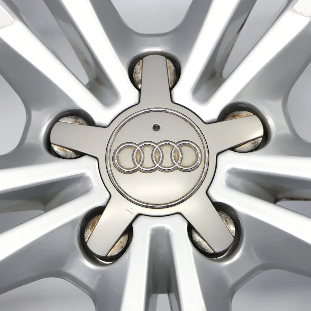 Audi A3 8V Argento Cerchio Lega 18" ET:51 7,5J Doppia Stella Raggi - SKU 8V0601025CA-1 - Numero di parte 8V0601025CA