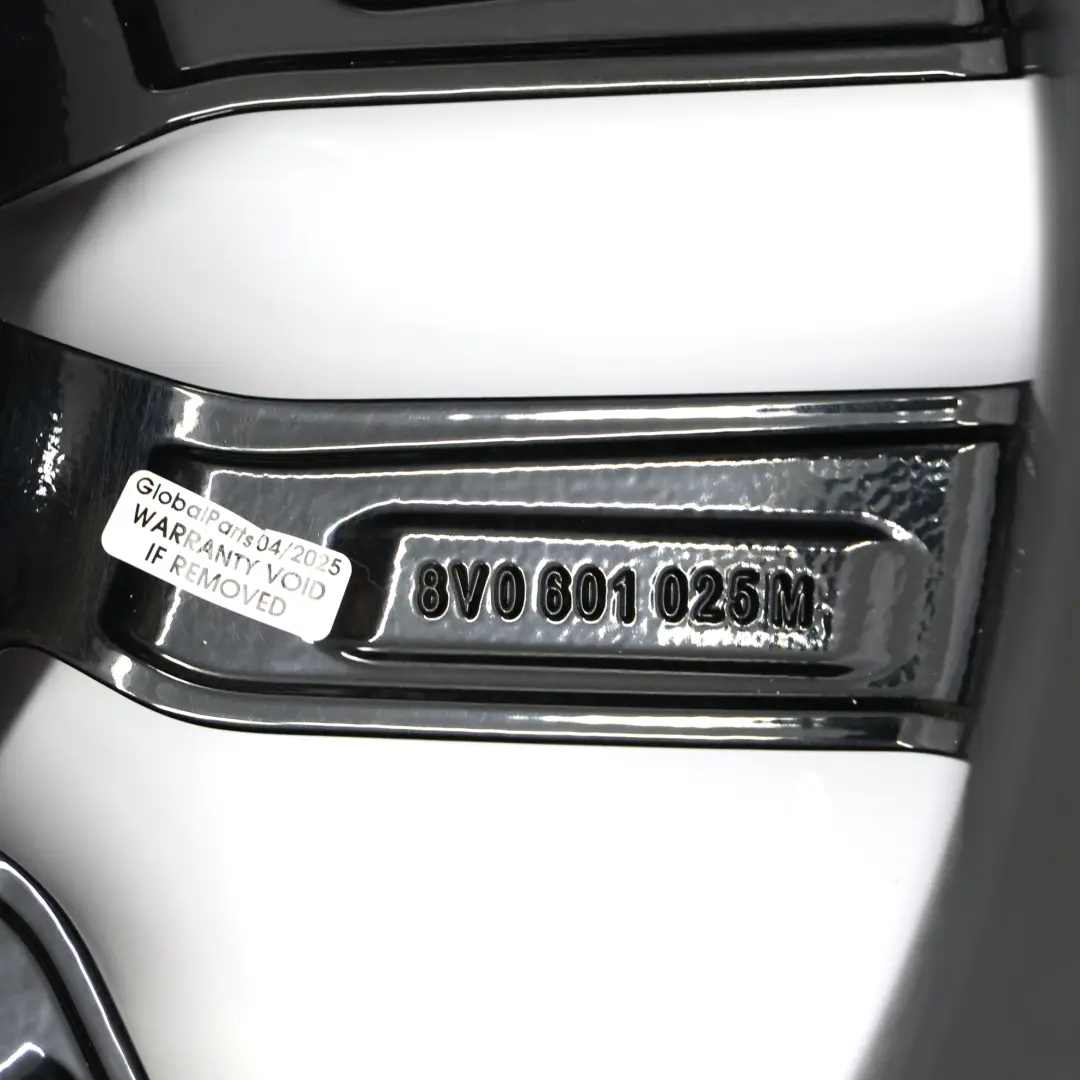 Alloy Rim 18" ET:51 7,5J to Audi A3 8V Black Wheel with Part number 8V0601025M Audi A3 8V Black Wheel Alloy Rim 18" ET:51 7,5J - SKU 8V0601025M-6 - Part number 8V0601025M