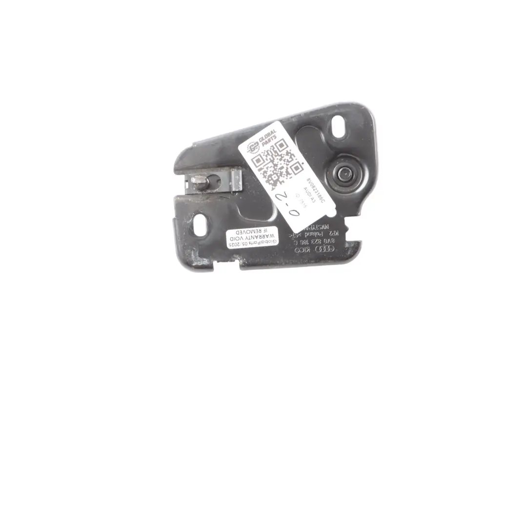 Front Engine Hood Bonnet Catch Latch Lock Right O/S to Audi A3 8V with Part number 8V0823186C Audi A3 8V Front Engine Hood Bonnet Catch Latch Lock Right O/S - SKU 8V0823186C - Part number 8V0823186C