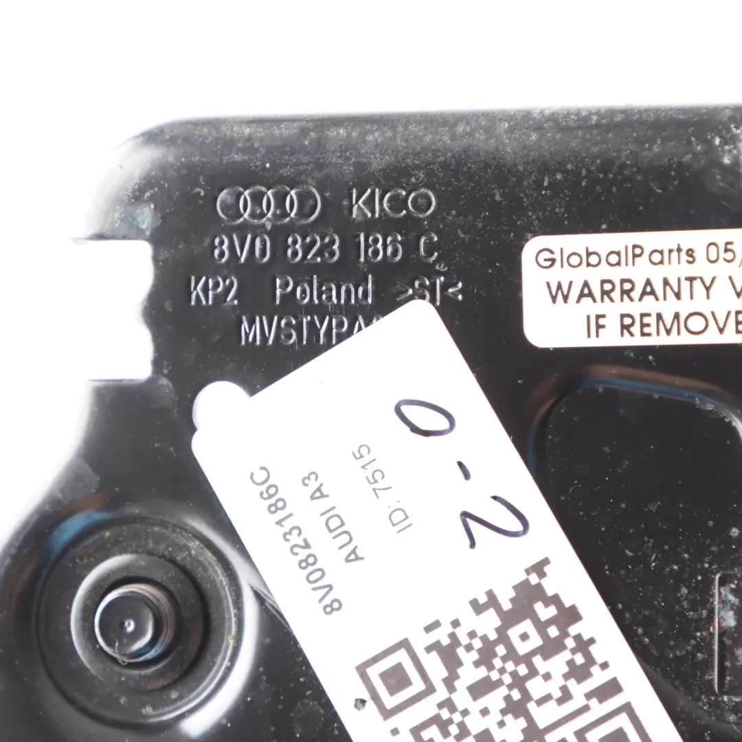 Audi A3 8V Front Engine Hood Bonnet Catch Latch Lock Right O/S - SKU 8V0823186C - Part number 8V0823186C