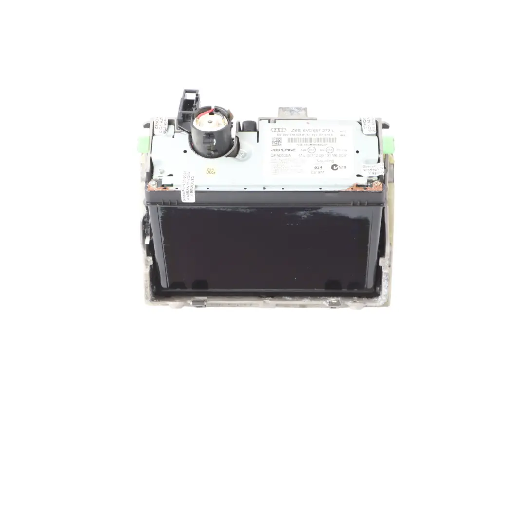 Head Up Multimedia Display Screen Radio Sat Nav Head Unit to Audi A3 8V with Part number 8V0857273L Audi A3 8V Head Up Multimedia Display Screen Radio Sat Nav Head Unit - SKU 8V0857273L - Part number 8V0857273L