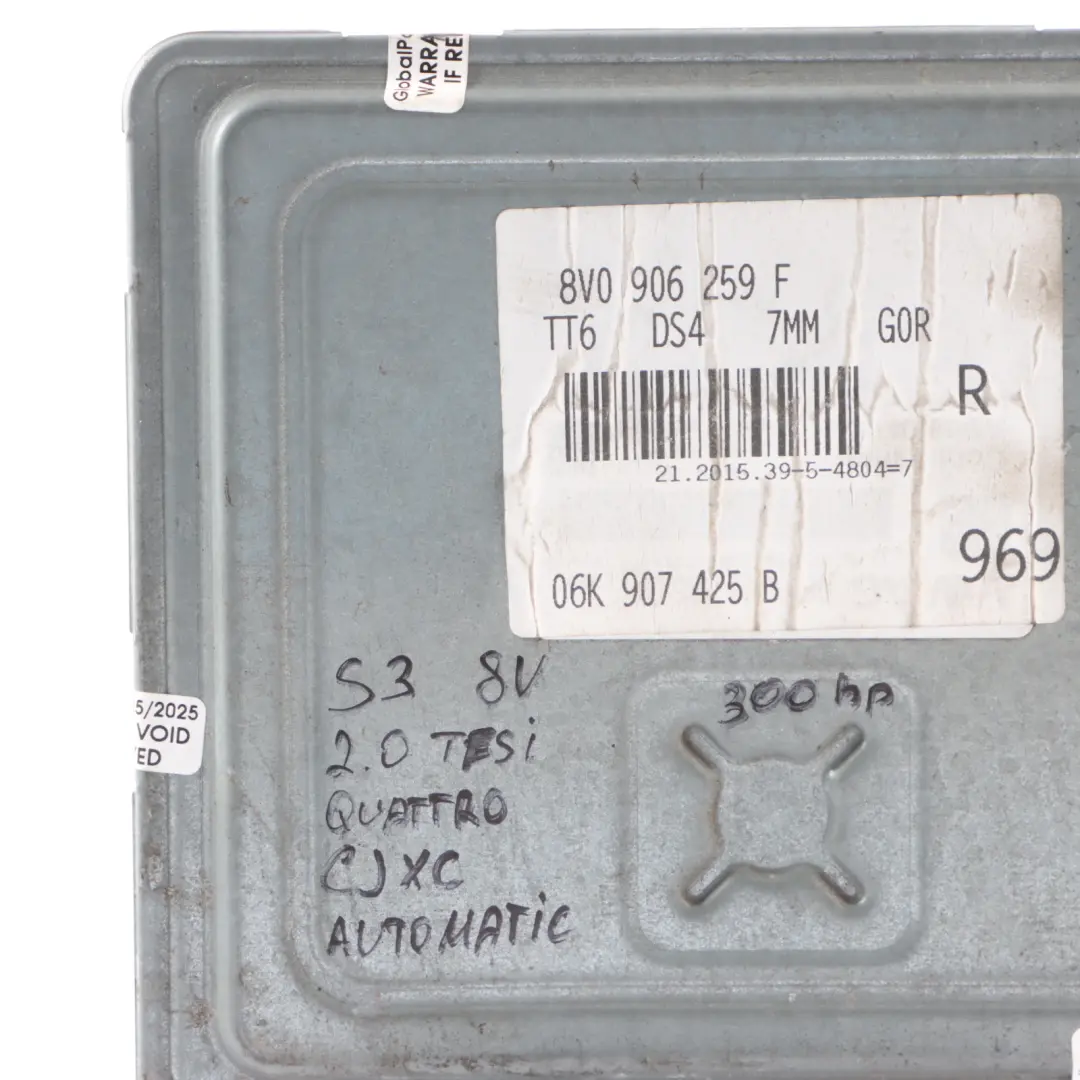 CJXC 300HP Quattro Engine ECU Kit BCM + Key to Audi A3 S3 8V 2.0 TFSI with Part number 8V0906259F Audi A3 S3 8V 2.0 TFSI CJXC 300HP Quattro Engine ECU Kit BCM + Key - SKU 8V0906259F-1 - Part number 8V0906259F