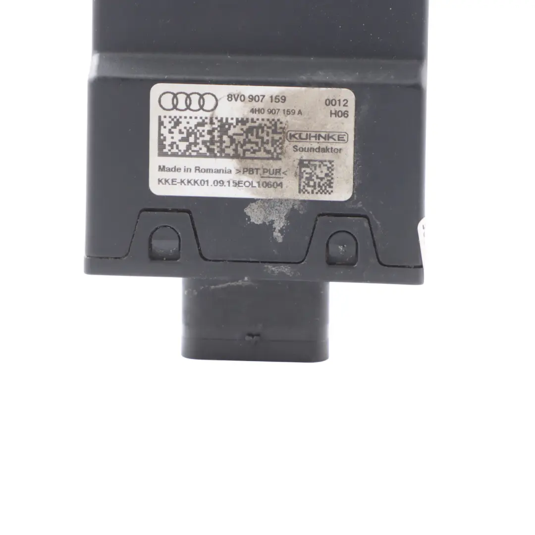 Módulo Control Carrocería Actuador Sonido Impacto para Audi A3 RS3 8V con número de pieza 8V0907159 Audi A3 RS3 8V Módulo Control Carrocería Actuador Sonido Impacto - SKU 8V0907159 - Número de pieza 8V0907159