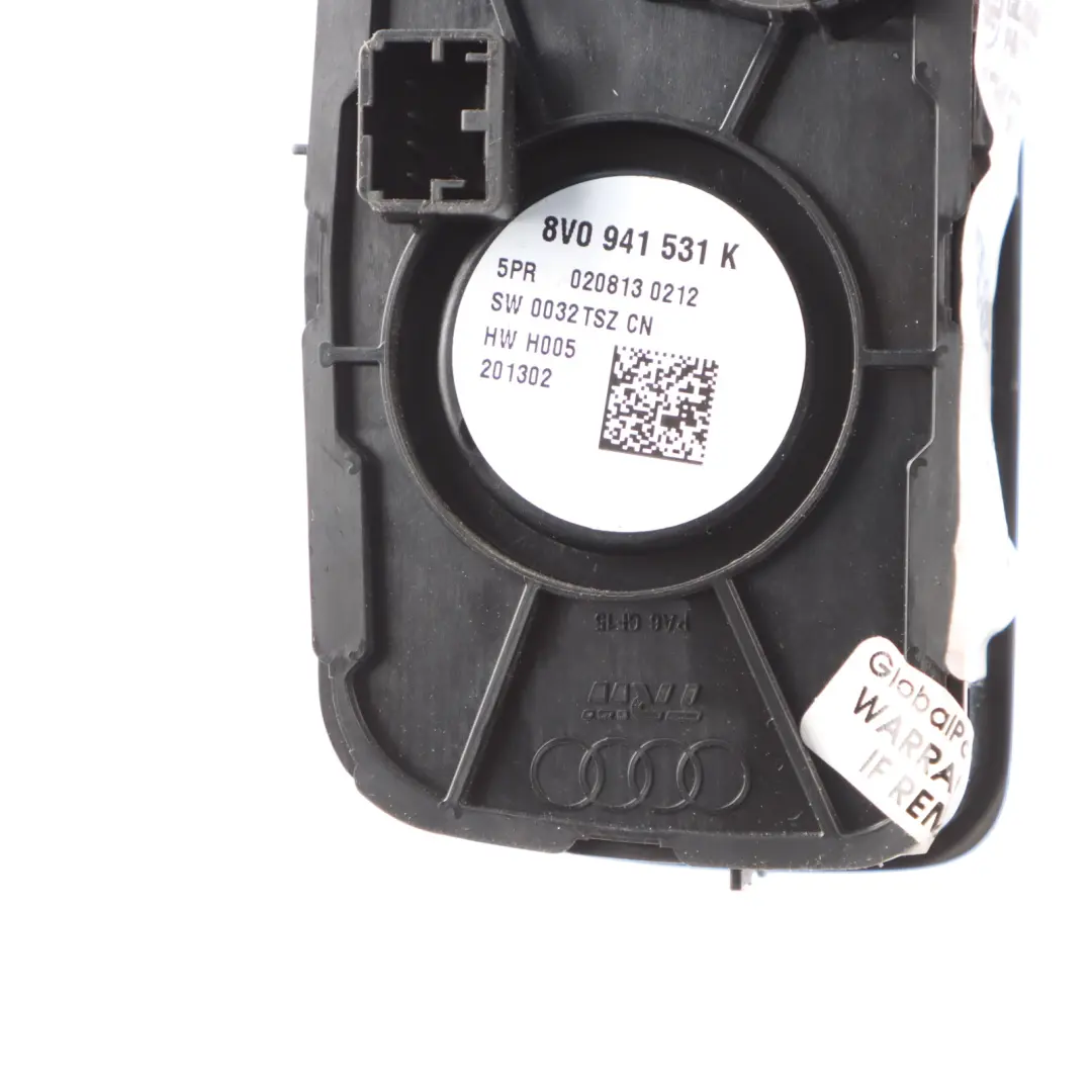 Schein Werfer Schalter Einheit Lichtsteuer Gerät für Audi A3 S3 8V mit Teilenummer 8V0941531K Audi A3 S3 8V Schein Werfer Schalter Einheit Lichtsteuer Gerät - SKU 8V0941531K - Teilenummer 8V0941531K