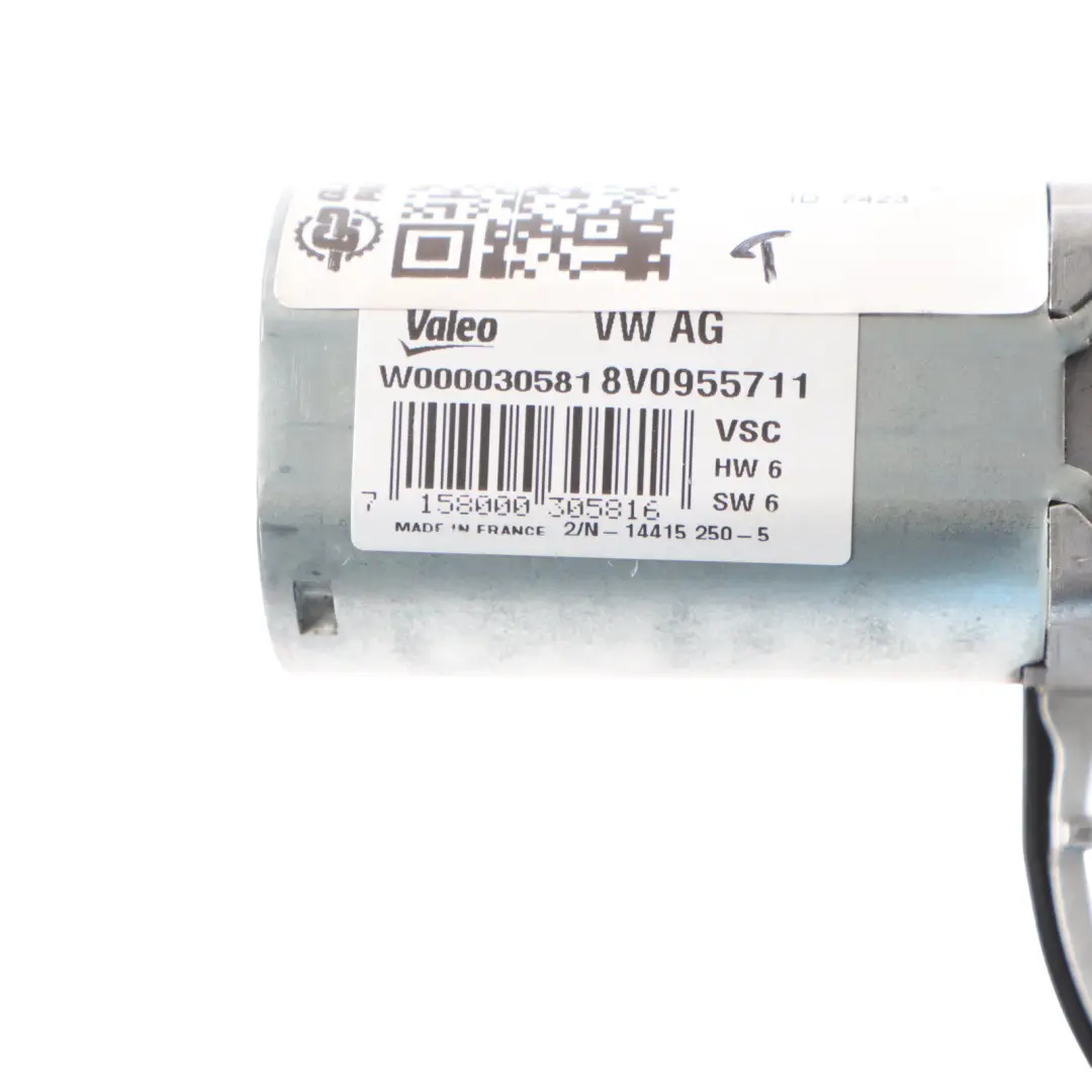 Wiper Motor Audi A3 8V Rear Window Tailgate Drive Actuator Unit to with Part number 8V0955711 Wiper Motor Audi A3 8V Rear Window Tailgate Drive Actuator Unit - SKU 8V0955711-1 - Part number 8V0955711