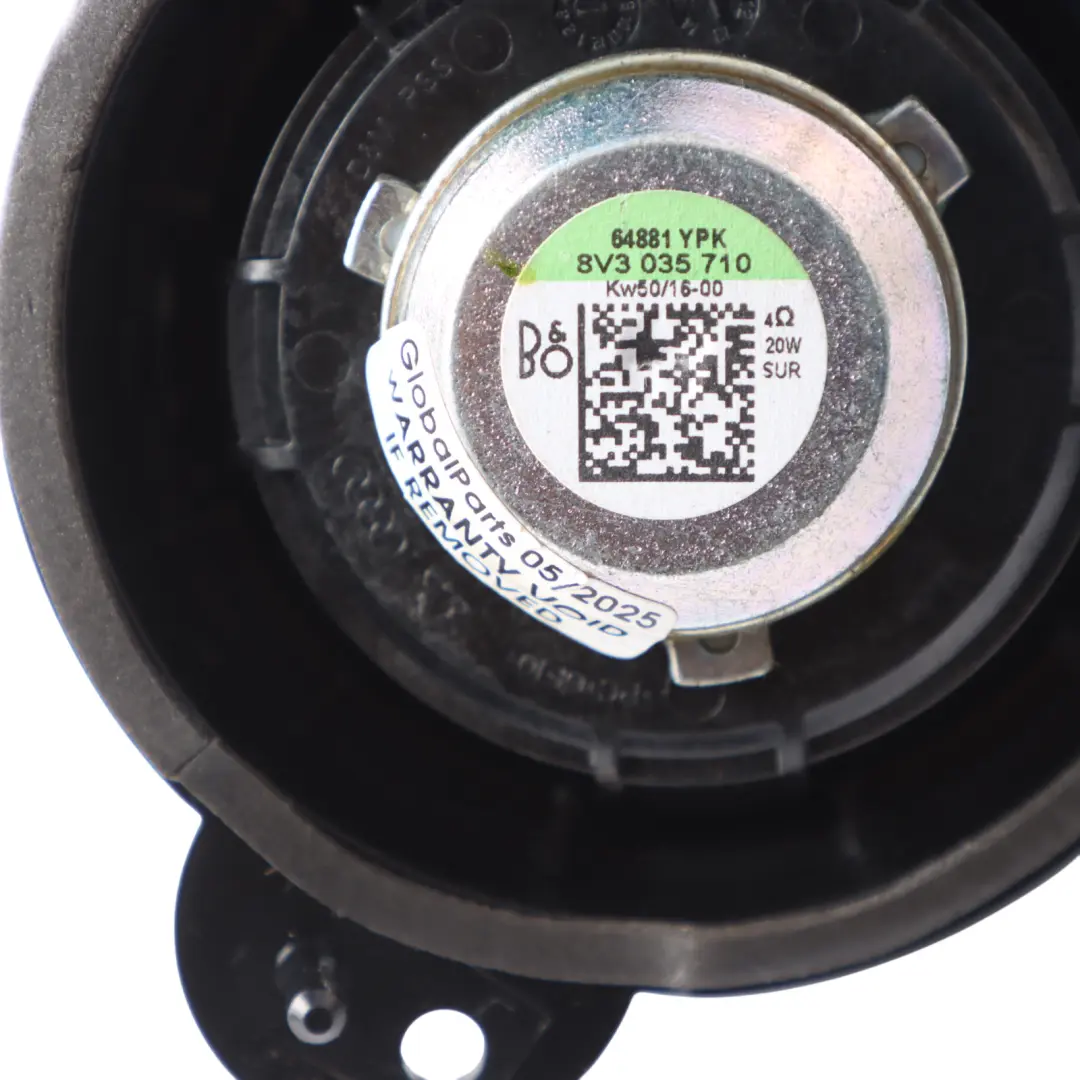 Hintere Säule Hochtöner Lautsprecher Rechts für Audi A3 S3 8V mit Teilenummer 8V3035710 Audi A3 S3 8V Hintere Säule Hochtöner Lautsprecher Rechts - SKU 8V3035710 - Teilenummer 8V3035710