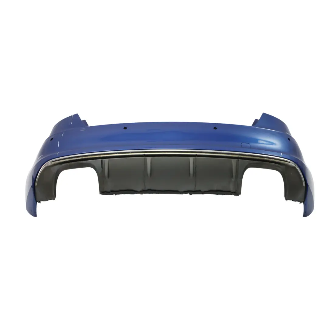Bumper Trim Panel Covering Sepang Blue Pearlscent - Y5Q to Audi S3 8V Rear with Part number 8V3807067D Audi S3 8V Rear Bumper Trim Panel Covering Sepang Blue Pearlscent - Y5Q - SKU 8V3807067D-SEB1 - Part number 8V3807067D