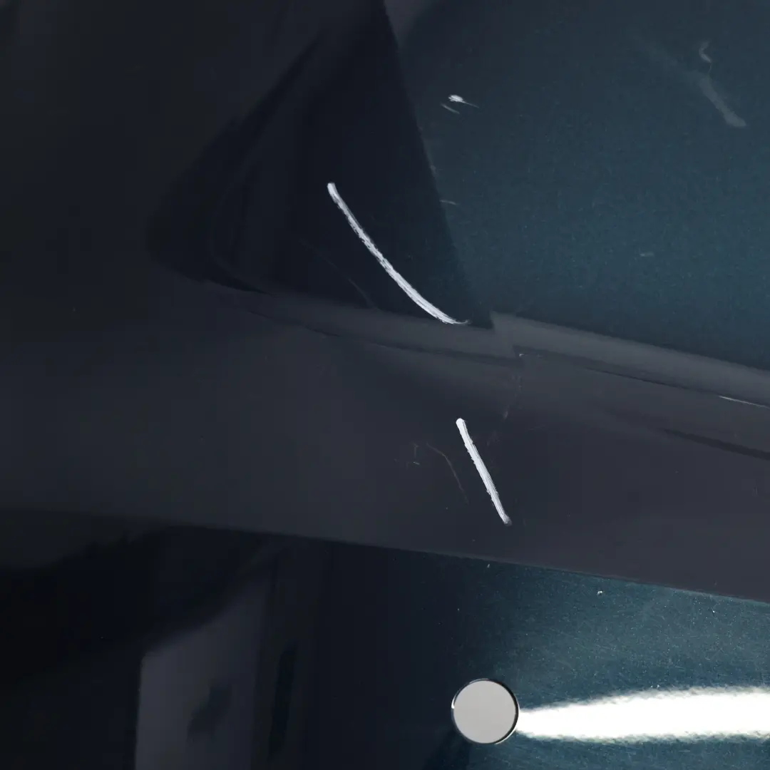 Bumper Trim Panel Covering Cosmos Blue Metallic - X5E to Audi A3 8V Rear with Part number 8V3807067K Audi A3 8V Rear Bumper Trim Panel Covering Cosmos Blue Metallic - X5E - SKU 8V3807067K-COBL - Part number 8V3807067K