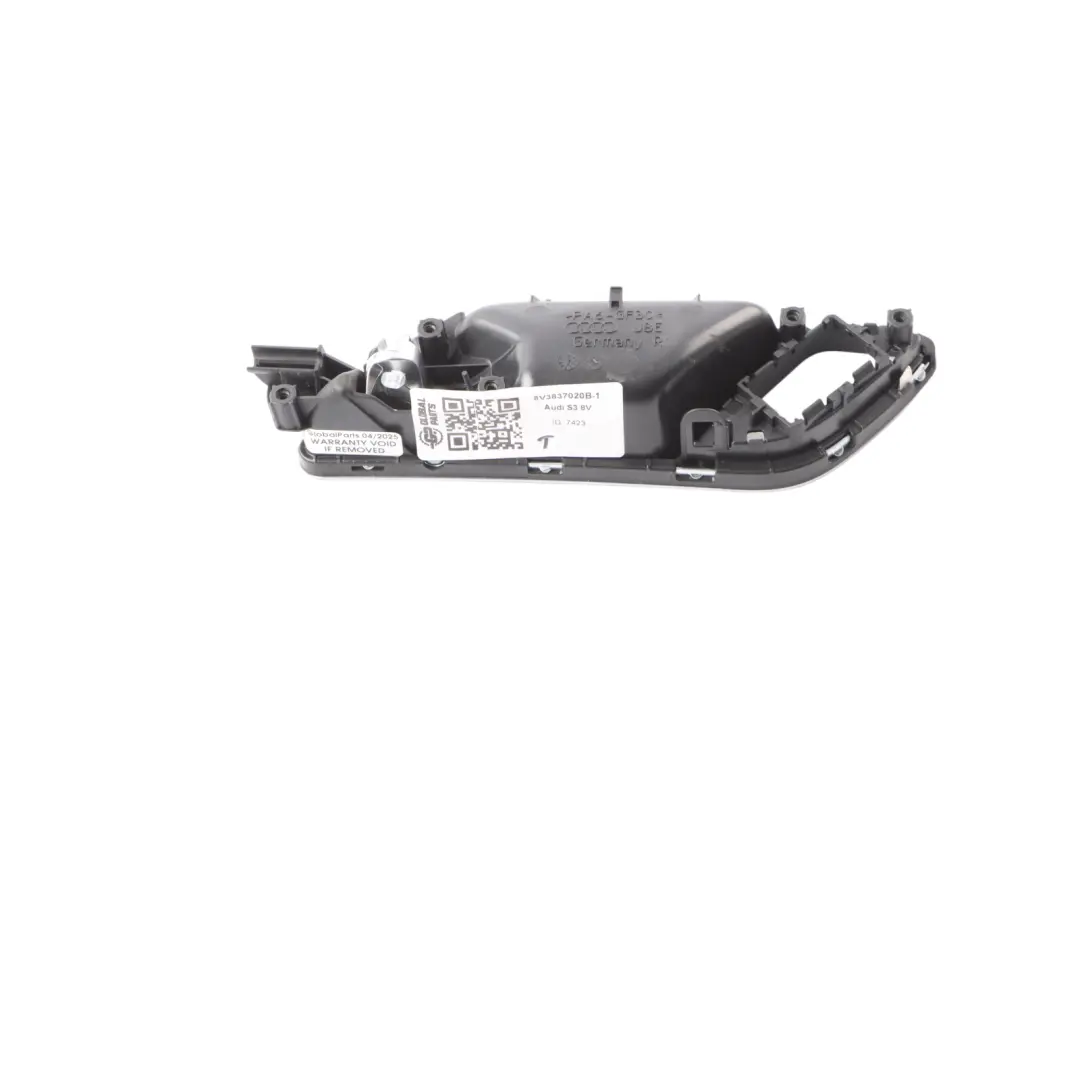 Manija Del Panel Puerta Manija Delantera Derecha, para Audi A3 RS3 8V con número de pieza 8V3837020B Audi A3 RS3 8V Manija Del Panel Puerta Manija Delantera Derecha, - SKU 8V3837020B-1 - Número de pieza 8V3837020B
