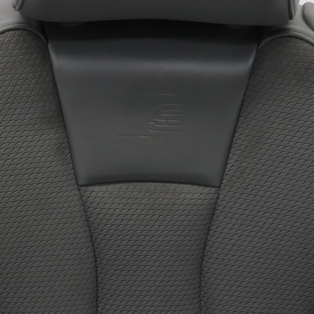 Asiento Deportivo Delantero Izquierdo Cuero para Audi A3 8V 3D S-Line con número de pieza 8V3881805AR Audi A3 8V 3D S-Line Asiento Deportivo Delantero Izquierdo Cuero - SKU 8V3881805AR-1 - Número de pieza 8V3881805AR