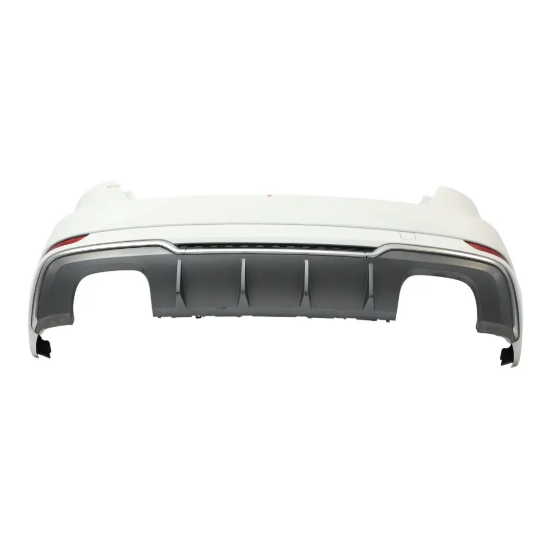 Audi A3 8V Tylny Zderzak S-Line Glacier White Pearl Biały - S9R - SKU 8V4807067N-MGW - Numer Części 8V4807067N