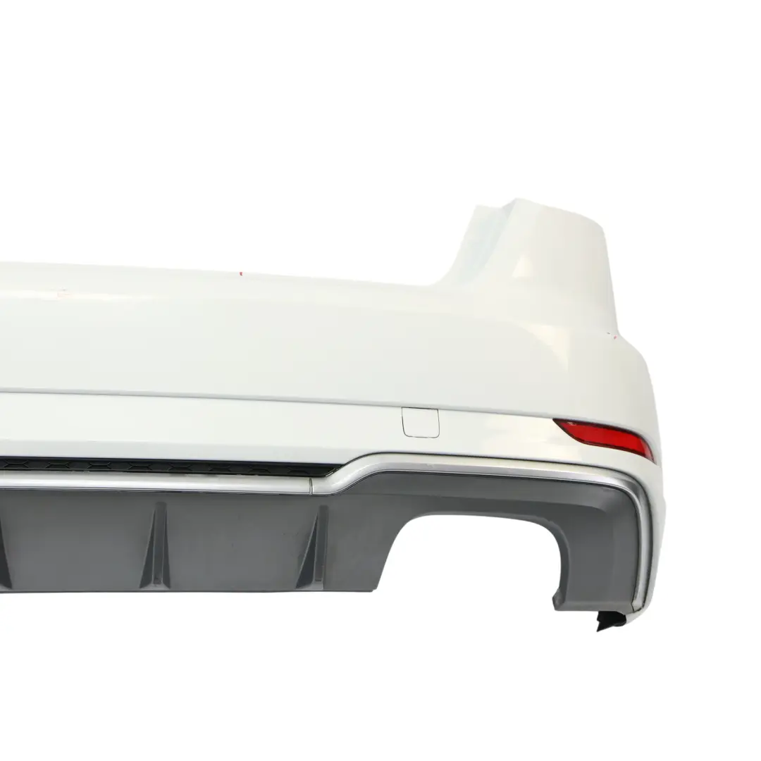 Tylny Zderzak S-Line Glacier White Pearl Biały - S9R do Audi A3 8V o numerze 8V4807067N Audi A3 8V Tylny Zderzak S-Line Glacier White Pearl Biały - S9R - SKU 8V4807067N-MGW - Numer Części 8V4807067N