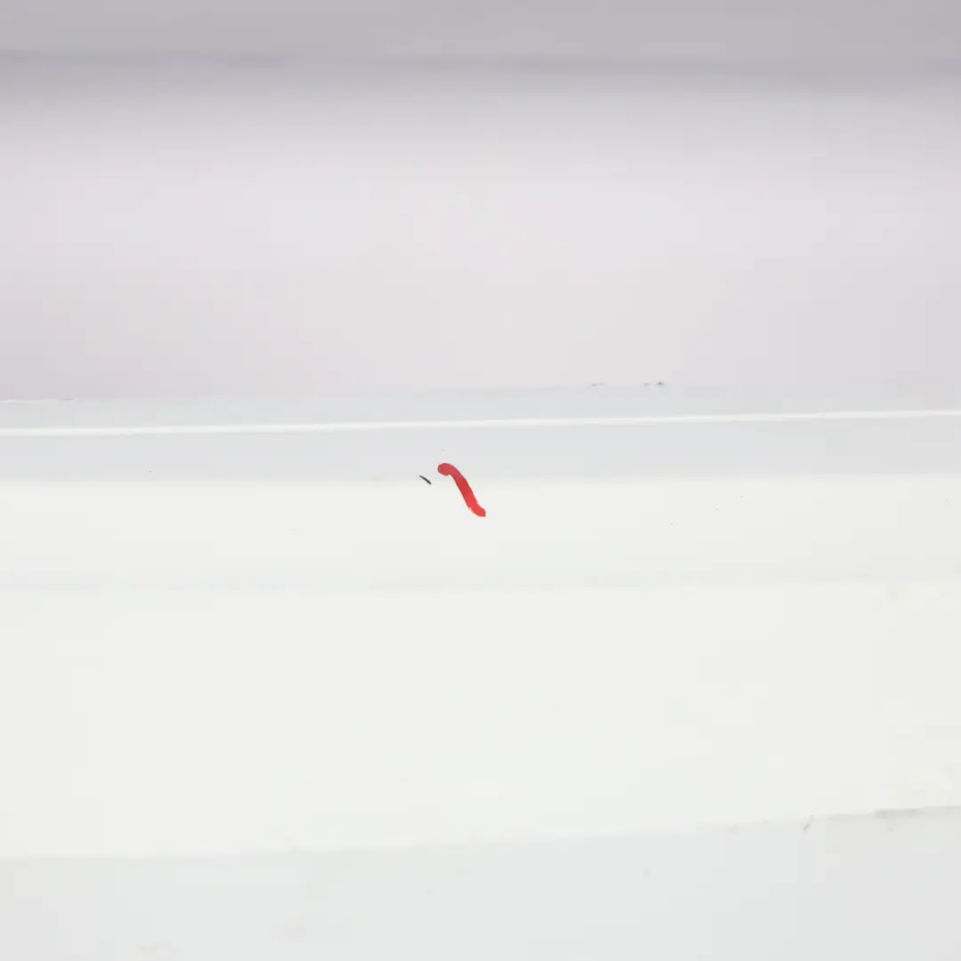 Audi A3 S3 8V Rear Bumper Trim Panel Covering S-Line Glacier White Pearl - S9R - SKU 8V4807067N-MGW - Part number 8V4807067N