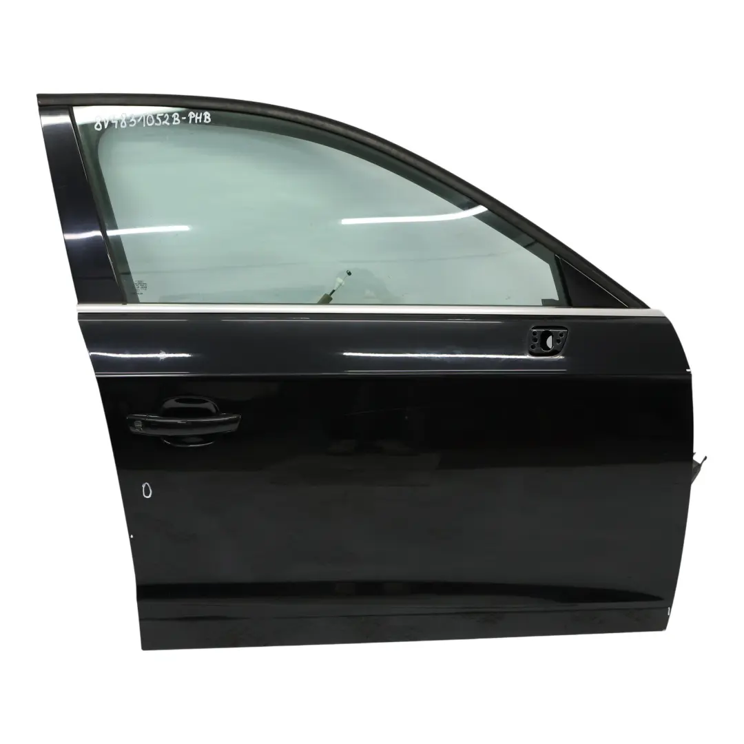 Door Front Right O/S Phantom Black Crystal Effect - Z9Y to Audi A3 8V with Part number 8V4831052B Audi A3 8V Door Front Right O/S Phantom Black Crystal Effect - Z9Y - SKU 8V4831052B-PHB - Part number 8V4831052B